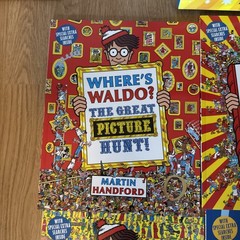 Where’s Waldo Super Six Set 6 Books and Poster No Puzzle Picture Hunt
