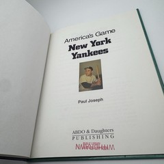 Lou Gehrig + New York Yankees Book MLB Baseball History ~ 2 Library Copy Books