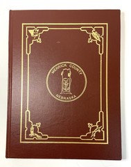 History Of MERRICK COUNTY NEBRASKA 1981 Hard Cover 12.5” X 9.5” READ