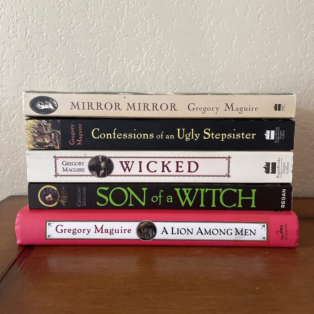 Lot of 5 Gregory Maguire Wicked Series 1-3 + PB & HC/DJ 1st Editions