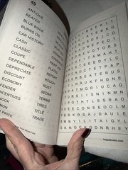 KAPPA Word-Find Pocket Puzzle Volume 192 Pages 130 W/ 58 Puzzles Large Print NEW