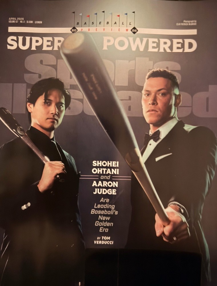 Sports Illustrated Magazine April 2026 SHOHEI OHTANI and AARON JUDGE ***READ****