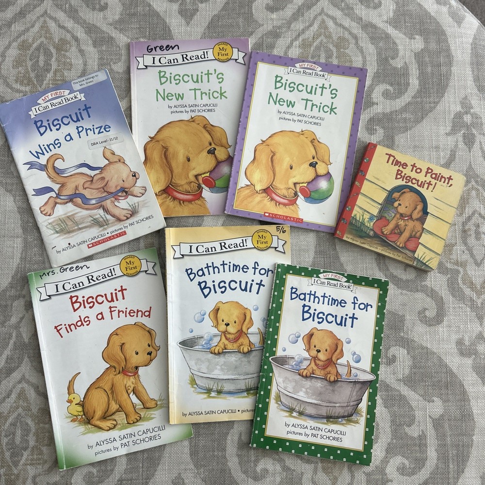 Biscuit I Can Read Phonics Kids Books Set Lot of 7