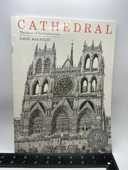 Pyramid, Castle, & Cathedral soft cover book lot from David Macaulay