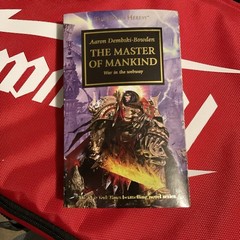 THE MASTER OF MANKIND HORUS HERESY Warhammer 40k NEW mass trade paperback