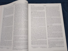 1250 pages, The New American Bible, Holy Bible, Catholic, 12″ x 9″ with gold
