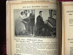 W War I British Bugle Calls New VICTOR RECORDS November 1916 Victrola CATALOG