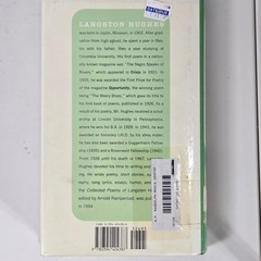 Selected Poems of Langston Hughes Vintage 1959 Borzoi Book Poetry Collection