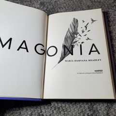 Magonia Maria Dahvana Headley 2015 First Edition YA Fantasy Harper
