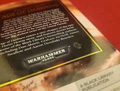 Age of Darkness The Horus Heresy Christian Dunn 2011 First Edition Warhammer 40K
