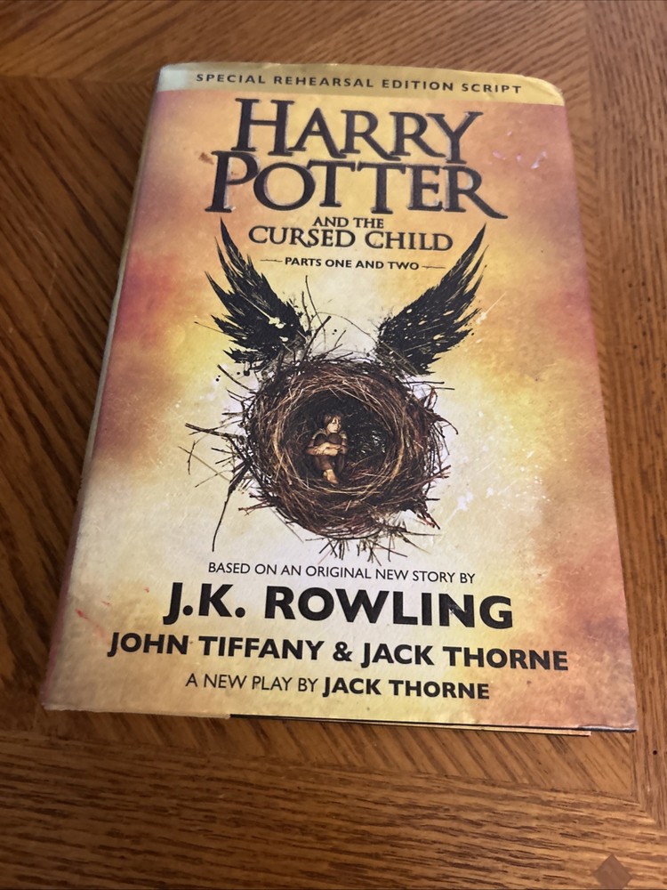 First Edition HARRY POTTER AND THE CURSED CHILD Hardcover 1st Printing SCRIPT