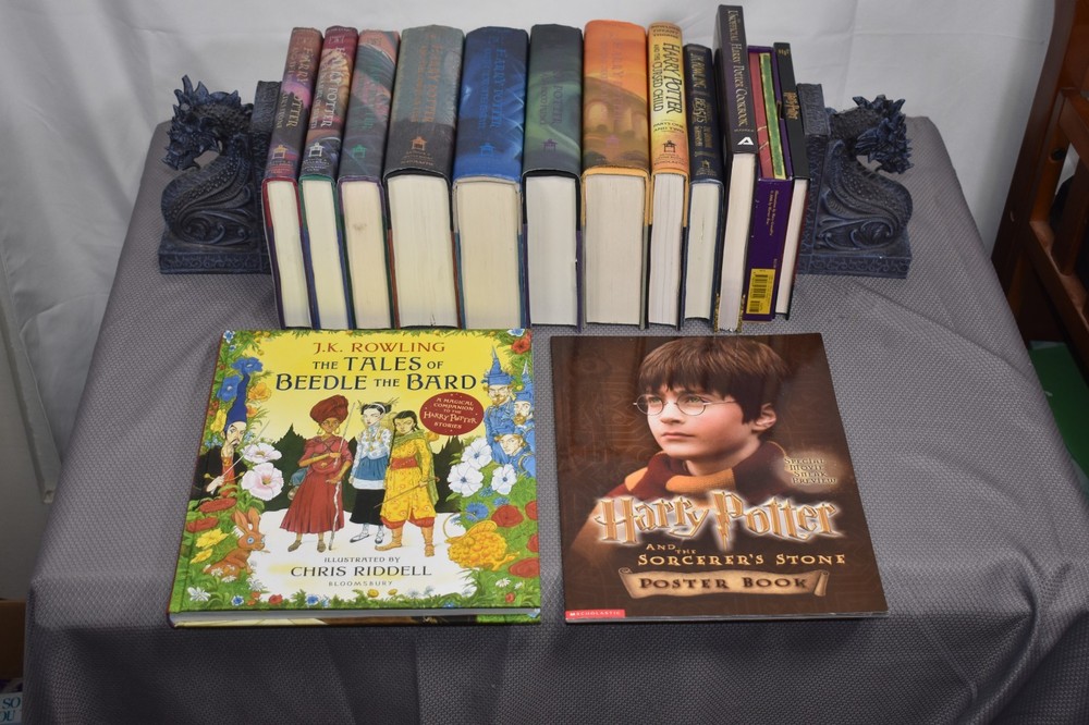 Harry Potter mostly hardcover series/set J.K. Rowling (1st Edition/Varied Print)