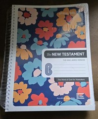 Spiral Bible KJV version- 5 book set w/ tabs- The word of God for notetakers