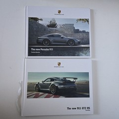 Porsche 911 GT2 RS 2017 Hardcover Showroom Brochure & 2019 Porsche 911 Catalog