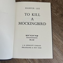 Vtg 1960 To Kill a Mockingbird J.B. Lippincott Co. Harper Lee Hardcover Book