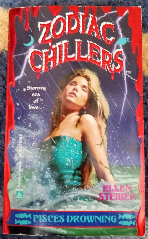 Zodiac Chillers #6 Pisces Drowning By Ellen Steiber – Used 90s YA Thriller