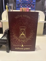 CARAVAL DELUXE EDITION STEPHANIE GARBER HC RARE COLLECTIBLE SIGNED BOOK C3