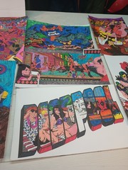 (1) Pre-owned 14 Colored Pages From Deadpool Coloring Book.