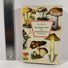 1961 Mushrooms Toadstools in Colour Blandford First Edition Dust Jacket Hvass