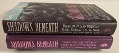 SIGNED X7 Shadows Beneath Writing Excuses Anthology 1st/1st HC/DJ LikeNEW