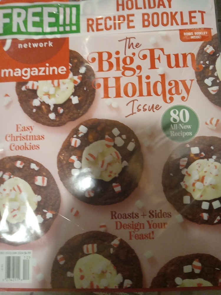 Food Network Magazine The BIG, FUN HOLIDAY Issue — 80 All~New Recipes