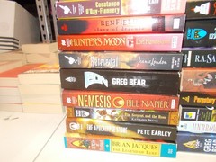 25 New Paperback Science Fiction & Fantasy Remainder Books Lot #1