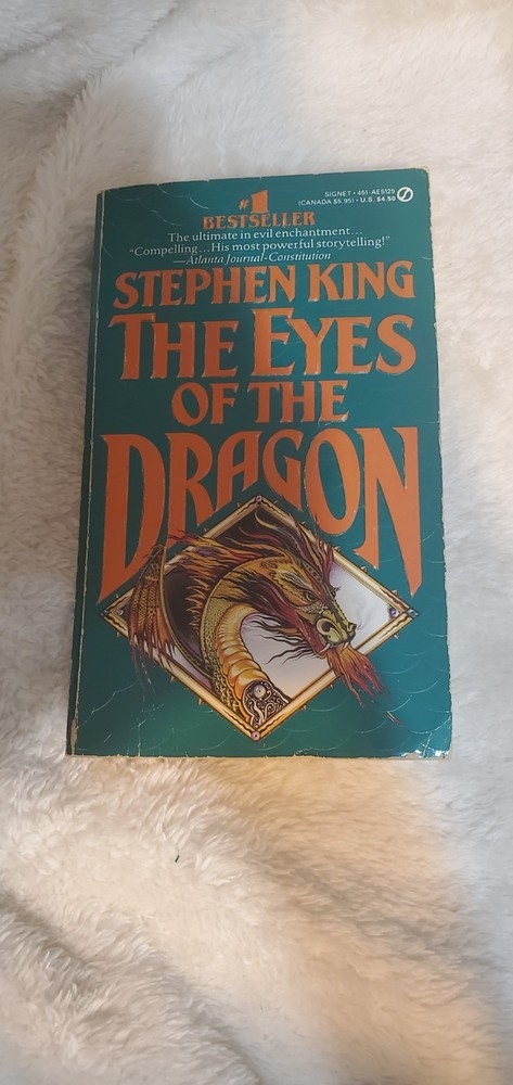 The Eyes of the Dragon Stephen King Illustrated Paperback 1988