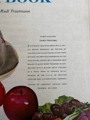 Betty Crocker Good and Easy Cook Book 1962 1st Edition 3rd Printing 192 Pages