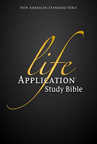 LIFE APPLICATION STUDY BIBLE, NASB By Ronald A. Beers – Hardcover **Excellent**
