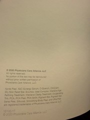 Skin Biology & Chemical Peel Textbook (Physicians Care Alliance, 2020) PCA VG PB