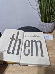 Them by Joyce Carol Oates 1969 Hardcover Dust Jacket