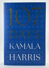 107 Days by Kamala Harris Hand Signed Book Vice President Under Joe Biden