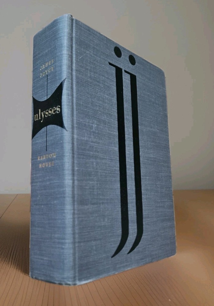 1961. Ulysses by James Joyce | Corrected Edition HC by Random House Ex-Library