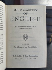 Your Mastery of English by Charles Swain Thomas Collier Complete Set Decor