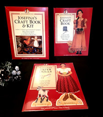 Pleasant Company Josefina Craft Kit w Pastimes Craft Book & SEALED Paper Dolls