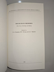 The Buchans Orebodies | 1981 GAC Special Paper 22 | Mining Geology Hardcover