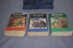 Chronicles series/set by Margaret Weis/Tracy Hickman (1st Edition/Varied Print)