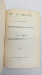 The Age of Reason by Thomas Paine Hardcover SN
