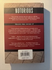 Notorious by Michele Martinez (2008, Hardcover)