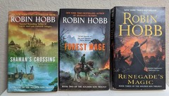 Robin Hobb = THE SOLDIER’S SON Trilogy= complete 3 paperbacks