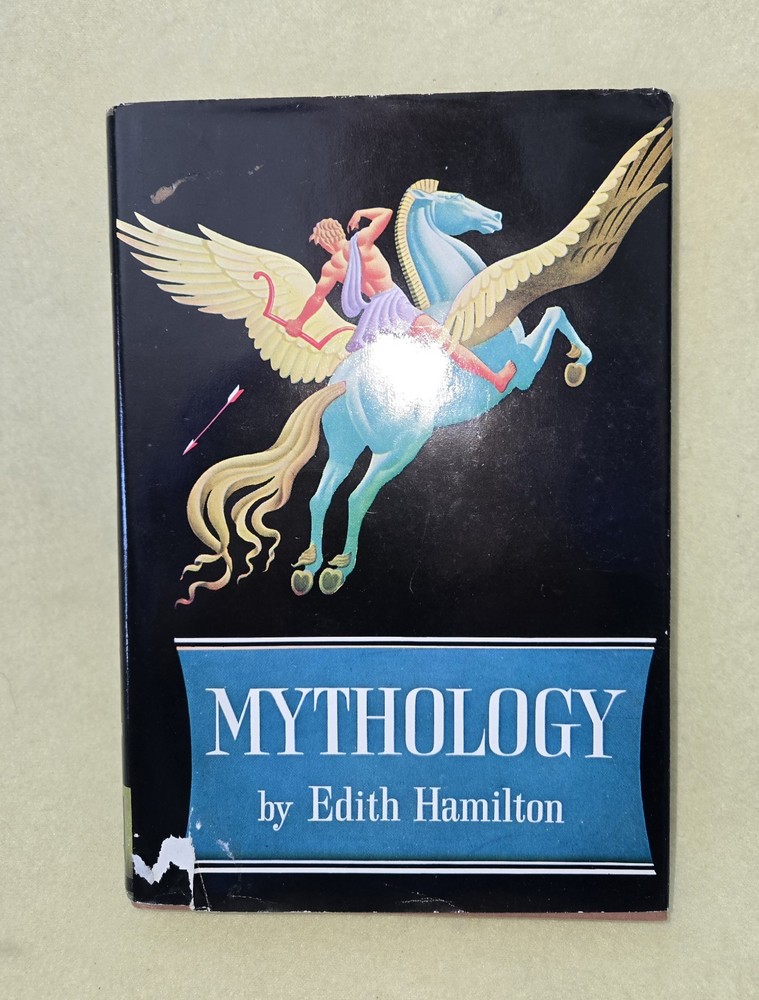 Mythology by: Edith Hamilton (1942, Hardcover) Book is in ☆GUC☆ See Photos