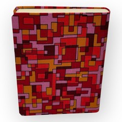 1958 Joseph F. Goodavage Horoscope Birthday Book MCM Mod Geometric Fabric NOS