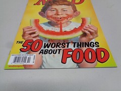 Mad Magazine #529 October 2014 The 50 Worst Things About Food (Magazine: Humor,