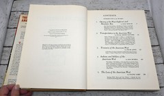 The Book Of The American West 1963 Large 608 Pages Illustrations Maps History