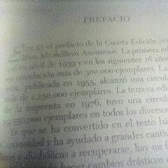 ALCOHOLICOS ANONIMOS: Tercera Edicion GIFT NEW 528 pages SEE MY PHOTOS