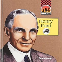 Henry Ford Hardcover Paul Joseph