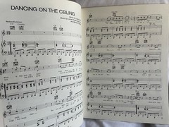 LIONEL RICHIE, DANCING ON THE CEILING SHEET MUSIC 8 SONGS, 61 PAGES, PHOTOS