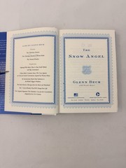 The Snow Angel by Glenn Beck & Nicole Baart 2011 Hardcover Book A Novel New 1st