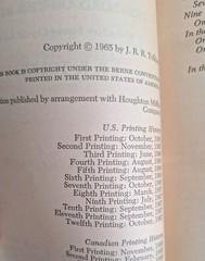 The Lord of the Rings paperback boxset, Ballantine Dolphin editions, JRR Tolkien