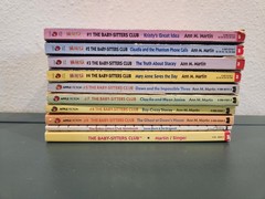 The Baby-Sitters Club Books #1-5, 7-9, Notebook & BSC by Ann M. Martin Paperback